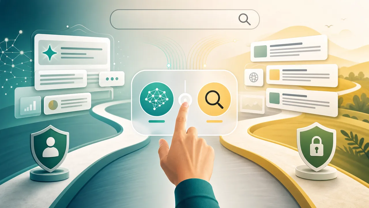 AI Search Choice Is Becoming the New Search Setting editorial image