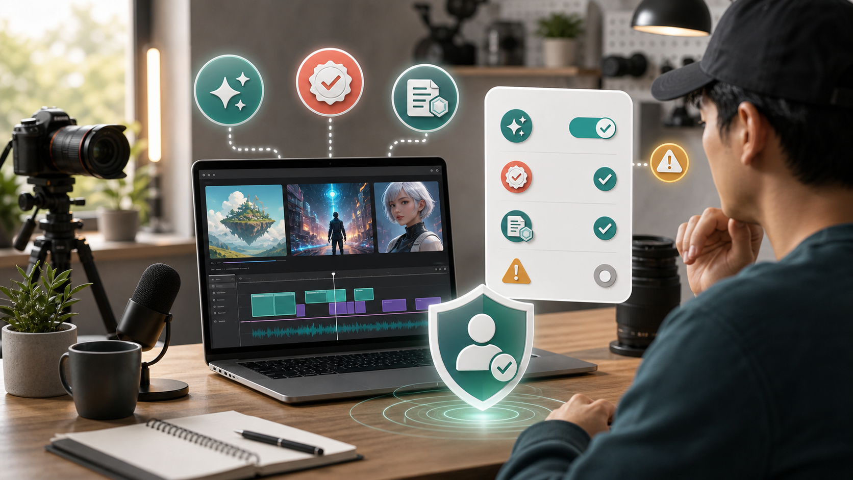 TikTok AI Labels: How Creators Should Think About Realistic Synthetic Media editorial image